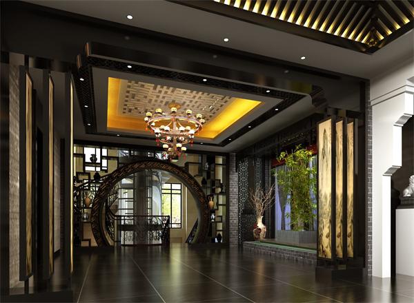 新中式风格酒店大堂灯具定制 一站式厂家供应安装价格